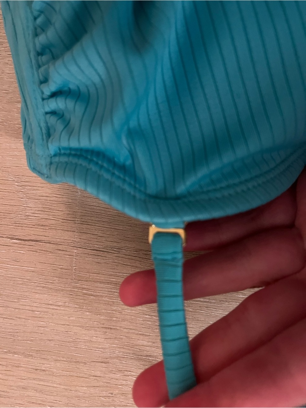 Turquoise Bikini Top - Picture 5 of 7